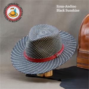 パナマハット ダイヤモンドトップ の粋なパナマハット