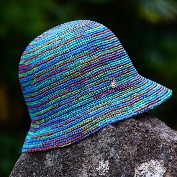 パナマハット エクア アンディーノ ジェニーブルー レディース パナマ帽子