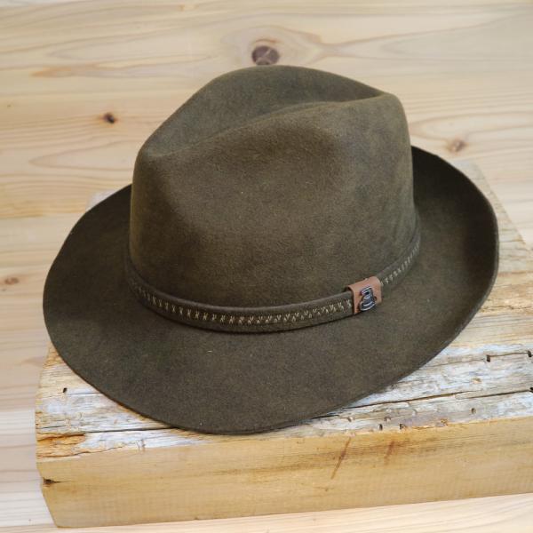 フェルトハットの良さはフェルト素材で決まる  ロックス ブラウン アンデス帽子