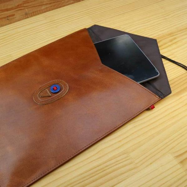 モバイルケース モバイルバッグ 革封筒 革iPadケース