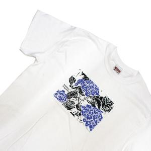 Tシャツ 紫陽花 鎌倉のTシャツ 湘南のTシャツ アジサイ 鎌T｜ammax