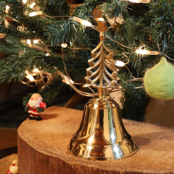 クリスマスベル 真鍮ベル お洒落な クリスマスの真の贈り物