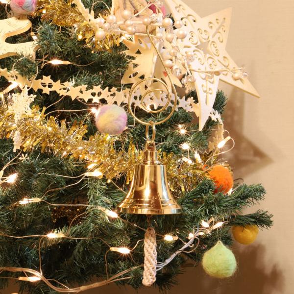 クリスマスベル オーナメント 本当真鍮ベルでクリスマス 時代を超えた響き