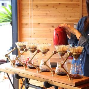 真鍮アーム式珈琲スタンド Rocks Motion（ロックスモーション