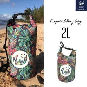ドライバッグ AMMY 2L 防水バッグ トロピカル 2色 防水