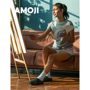 「サイズ交換無料」AMOJI アモジ サンダル...の詳細画像1