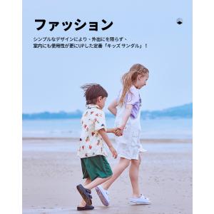 「サイズ交換無料」キッズ サンダル 男の子 2...の詳細画像3