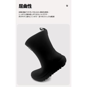 AMOJI アモジ レインブーツ キッズ 長靴...の詳細画像4