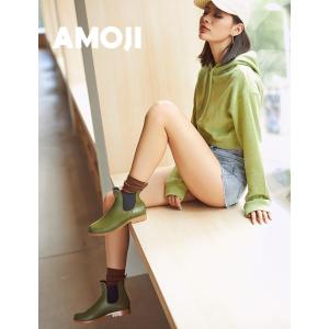 AMOJI アモジ レインブーツ メンズ レデ...の詳細画像1