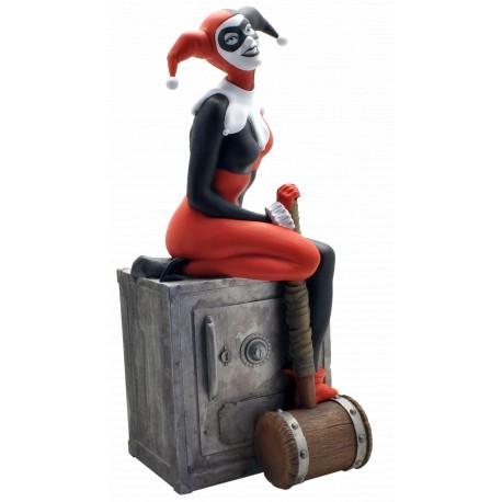 DCコミックス　ハーレイクインの貯金箱　PLASTOY社製　Harley Quinn