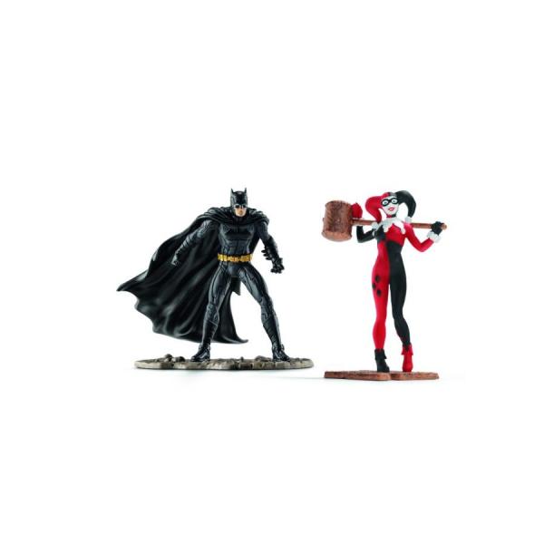 DCコミックス　Schleich社製　シーナリーパック　バットマン vs ハーレイ・クイン　Batm...