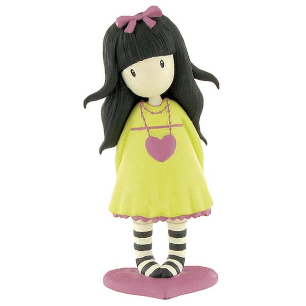 Gorjussのフィギュア、Comansi社製、その５　heartfelt（黄緑の服）