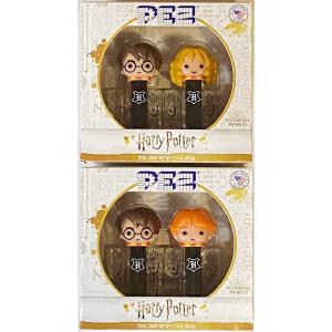 PEZ ペッツ　ハリー・ポッター、ミニペッツのボックスセット、２種セット　Harry