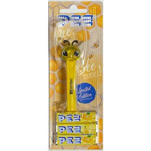 PEZ ペッツ　ハチシリーズ、クリア版、ヨーロッパ台紙、2021年版、厚足　Bee｜amoju