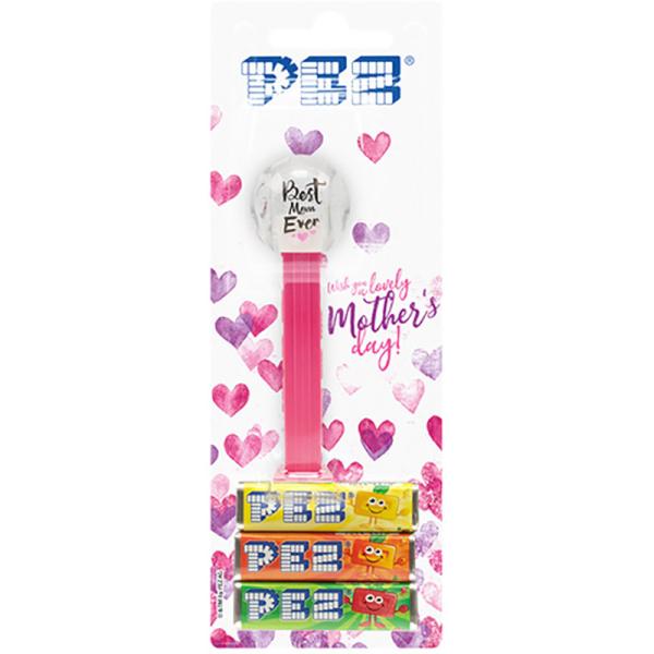 PEZ ペッツ　母の日、ヨーロッパ台紙、2021年版、厚足　Best Mom (Mother&apos;s D...