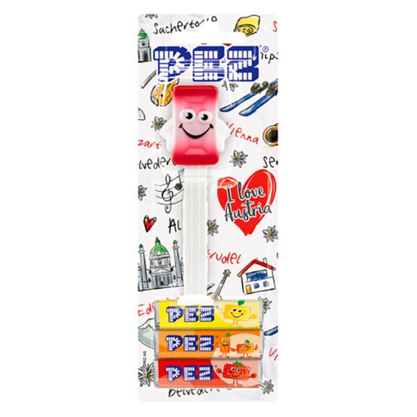 PEZ ペッツ　PEZマスコット、I LOVE AUSTRIA、2024年、ヨーロッパ台紙、未開封　...
