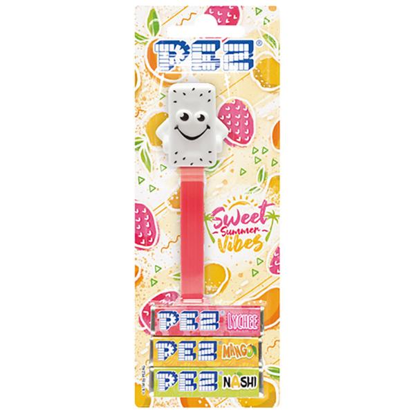 PEZ ペッツ　PEZマスコット、厚足、ドラゴンフルーツ、ヨーロッパ台紙、未開封　PEZ Masco...
