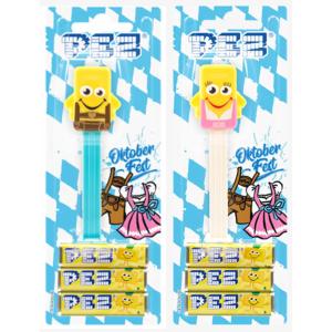 PEZ ペッツ　PEZマスコット、Oktoberfest、2種セット、ヨーロッパ台紙　PEZ Mascot