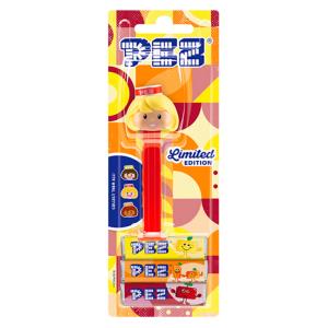 PEZ ペッツ　PEZガール、厚足、レトロガールチェリー、ヨーロッパ台紙　Retro Girl Cherry, Retro Girl Collection)｜amoju