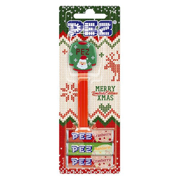 PEZ ペッツ　クリスマスシリーズ、アグリーセーター、ヨーロッパ台紙、2024年発売　Christm...