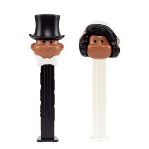 PEZ ペッツ　ブライド&グルーム、厚足、黒顔、2種セット、2023年版、ルーズ　Bride & Groom｜amoju