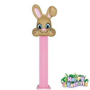 PEZ ペッツ　イースターのウサギ、茶色顔、厚足、2018年版、ルーズ　Easter Bunny｜amoju