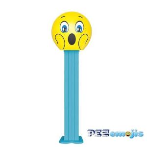 PEZ ペッツ　絵文字シリーズ、2019年版、びっくり顔、厚足　Emoji's｜amoju