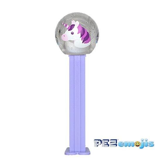 PEZ ペッツ　絵文字シリーズ、2019年版、ユニコーン、厚足　Emoji's