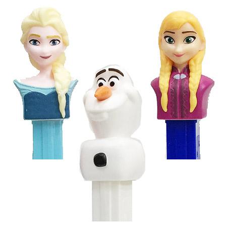 PEZ ペッツ　Disney　アナと雪の女王１、３種セット、ルーズ　Disney Frozen1