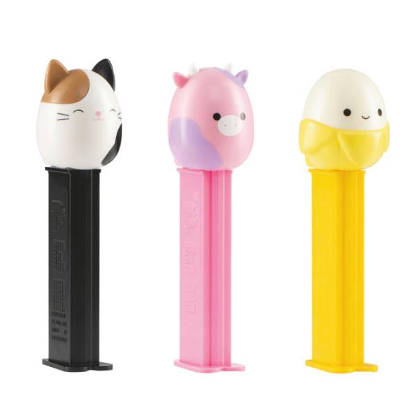 PEZ ペッツ　スクイッシュマロ、3種セット、2025年発売開始、袋入り　Squishmallows