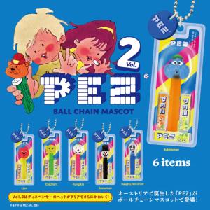 PEZ ペッツ　PEZ ボールチェーンマスコット Vol.2、ボックス、６種セット、2024年発売　Box｜amoju