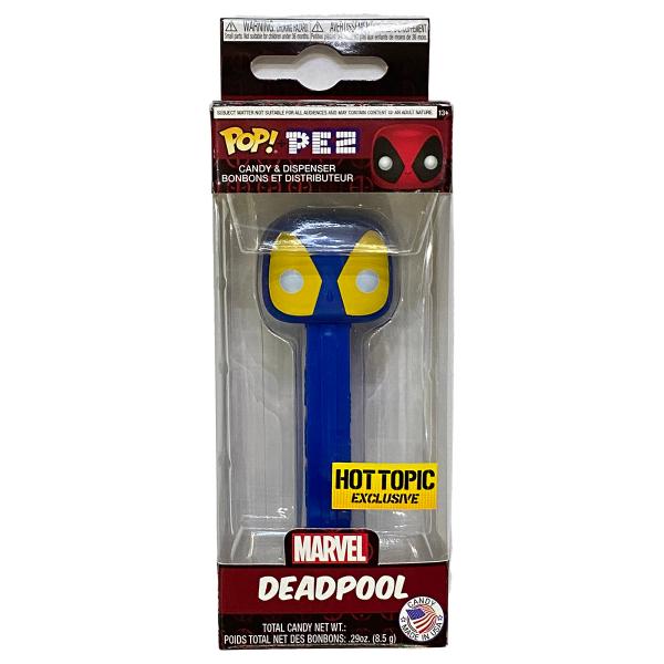 PEZ ペッツ　08 Marvel Deadpool　色違い・青　Funko POP!+PEZ