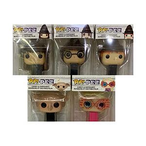 PEZ ペッツ　Harry Potter、5種セット　Funko POP!+PEZ　ハリー・ポッター