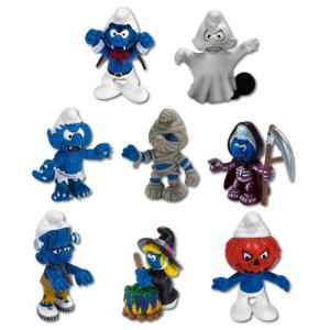 SMURF スマーフ　20541 〜 20548　ハロウィンシリーズ　全8種セット　2006年発売｜amoju