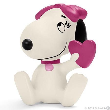 SNOOPY スヌーピー　22030 ベル (ハート)・単品　2015年版　Schleich社製