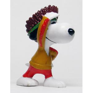 SNOOPY スヌーピー　16 スヌーピー（インディアン）・単品　Schleich社製