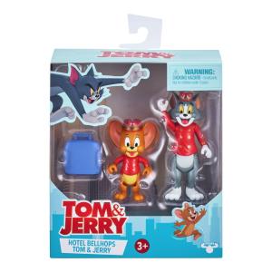 Tom and Jerry トムとジェリー　Hotel Bellhops、２体セット、Moose Toys社製