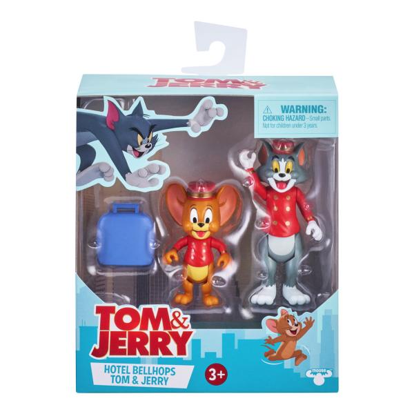 Tom and Jerry トムとジェリー　Hotel Bellhops、２体セット、Moose T...