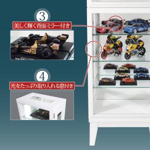フィギュアケース コレクションケース 木製 ブ...の詳細画像3