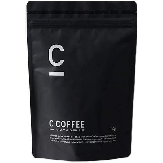 C COFFEE チャコール コーヒー 100g クレンズ ダイエット シーコーヒー ブラジル産コー...