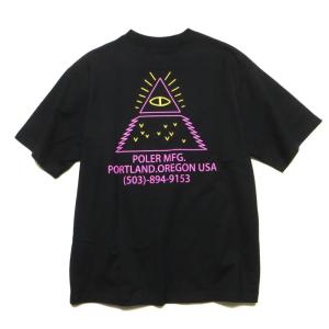 POLeR ポーラー POLER トップス Tシャツ カットソー EUREKA RELAX FIT TEE リラックスフィットTシャツ プリントTシャツ 半袖Tシャツ｜ampere