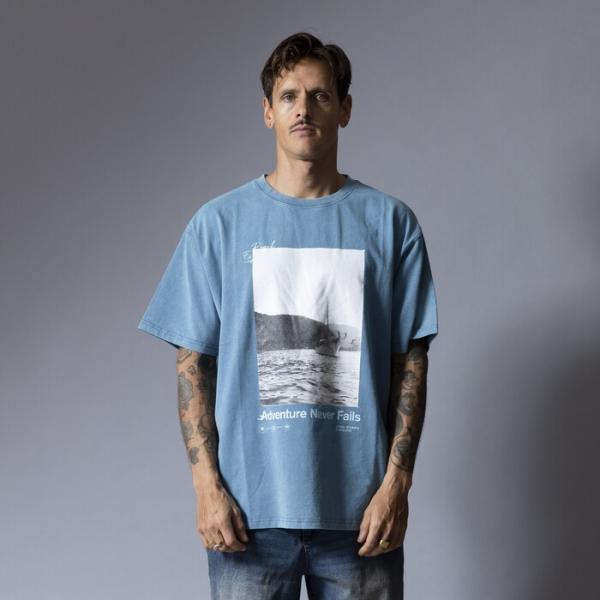 ROARK ロアーク トップス Tシャツ カットソー ”ANF PHOTO” WELL WORN T...