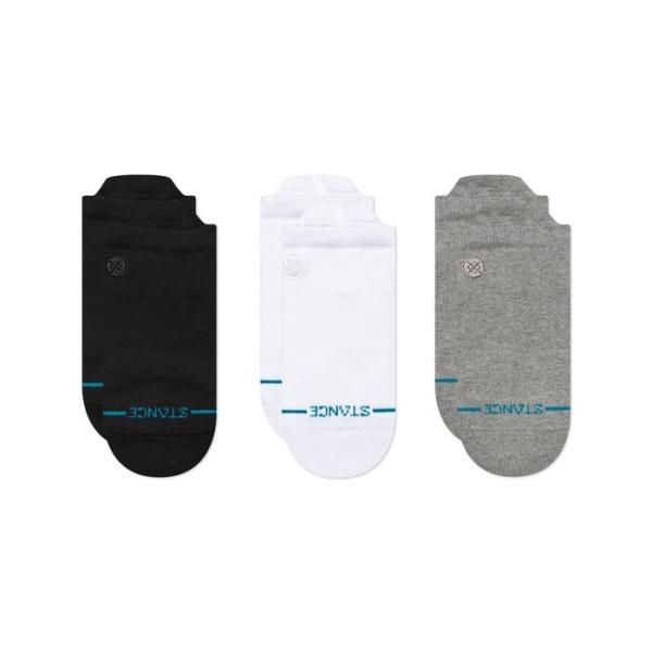 STANCE SOCKS スタンス ソックス 靴下 ICON LOW TAB 3 PACK タブ ア...