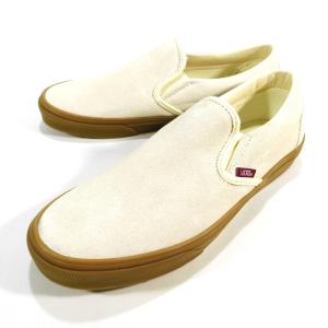 VANS ヴァンズ バンズ スニーカー シューズ 靴 CLASSIC SLIP-ON VN000Z7AI66 US企画 クラシックスリッポン スエード ガムソール シーズンモデル