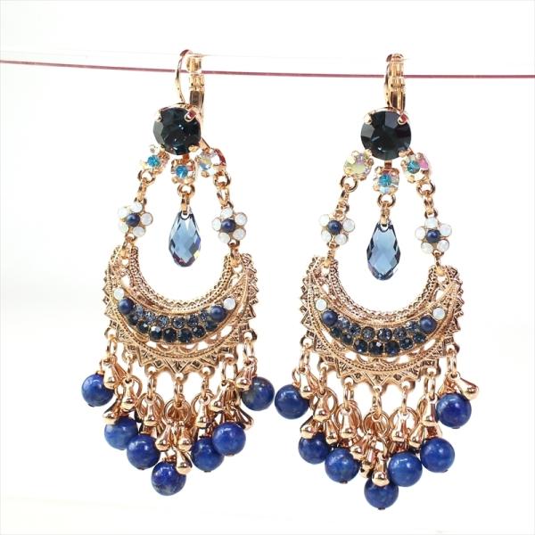 コスチュームジュエリー　マリアナ　Mariana Rabbit ピアス サファイア・ブルーグラデーシ...