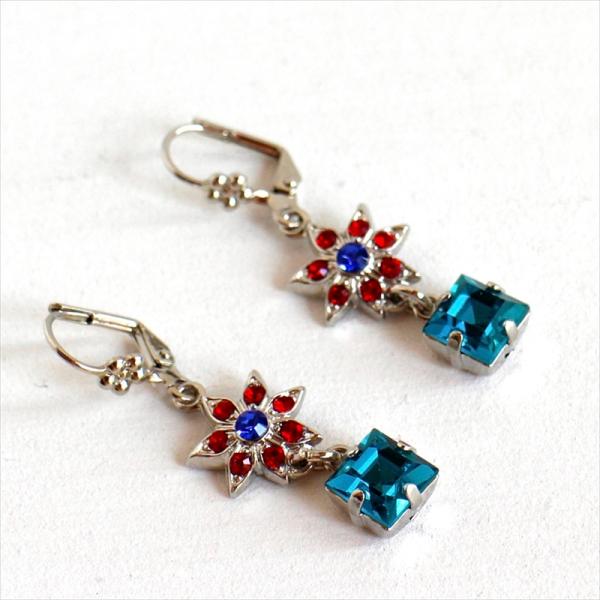 マリアナ Live in Color/ スワロフスキーガラスビーズ フラワー スター