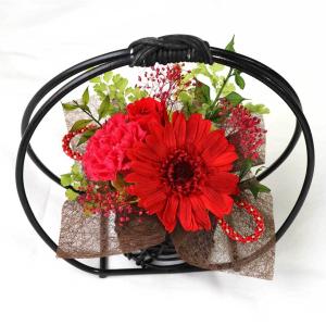 還暦 プレゼント 還暦祝い 女性 赤いもの 男性 おしゃれ 母 メッセージ 60歳 父 花 プリザーブドフラワー お祝い 退職祝い 和風アレンジ彩華 還暦祝いの花 P 花ギフト 贈り物 アンプール 通販 Yahoo ショッピング