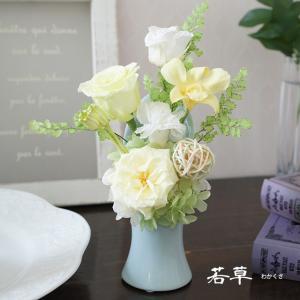 初盆 お供え プリザーブドフラワー仏花 ミニ仏...の詳細画像3