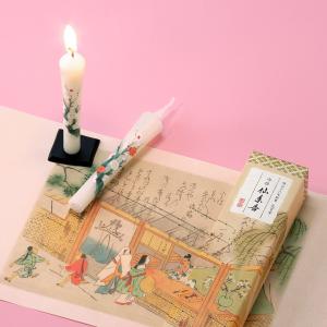 初盆 お供え 線香 ギフト 桐箱 お彼岸 ろう...の詳細画像2