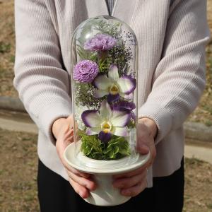初盆 お供え プリザーブドフラワー 仏花 喪中...の詳細画像1
